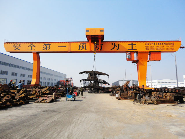 MDG single main beam hook gantry crane