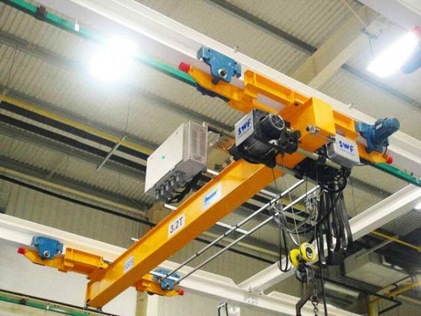 European electric single beam suspension crane