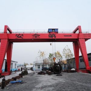 MGH electric hoist double beam gantry crane